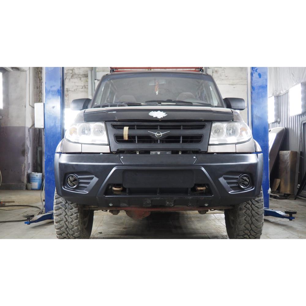 Бампер АВС-Дизайн передний UAZ Патриот/Пикап/Карго 2005- (композит 8 мм