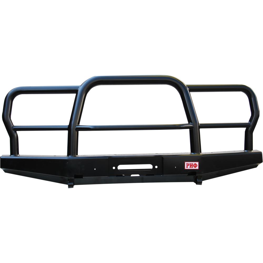 Бампер РИФ силовой передний УАЗ Хантер усиленный с трубной защитной дугой