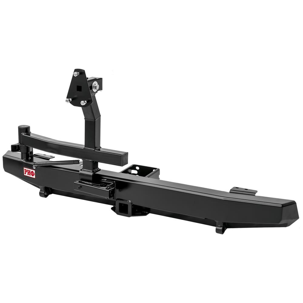 Бампер РИФ силовой задний УАЗ Хантер с квадратом под фаркоп