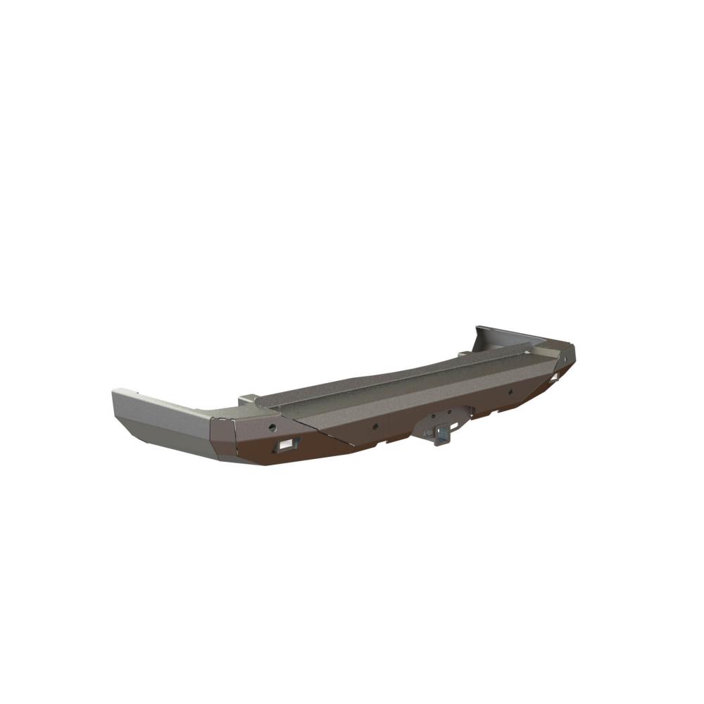 Бампер силовой задний Toyota Land Cruiser 200 2008-2015 квадрат