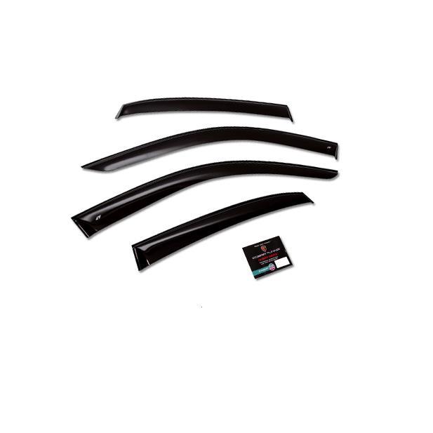 Дефлектора окон Toyota Land Cruiser 200 5d 2007/ lexus lx570(J200)2008 хром