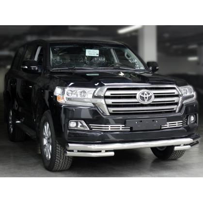 Дуга передняя по низу бампера d-76+60 радиусная (без доп. защиты картера d-43) (LCN2015_3.1.1)