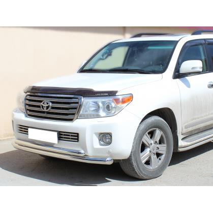 Дуга передняя по низу бампера d-76+60 радиусная двойная (LCN2013_4.1)