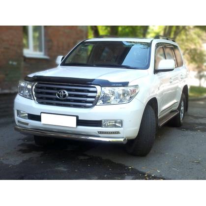 Дуга передняя по низу бампера d-76 загибами (LCN2013_4.2)