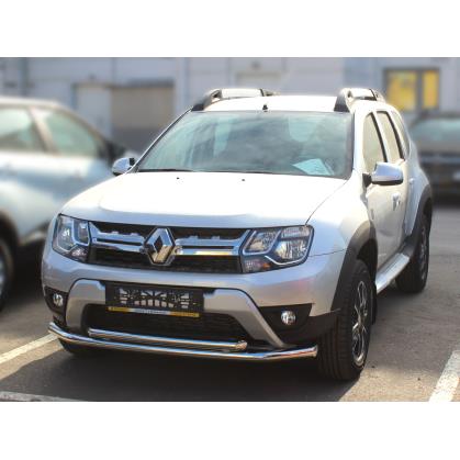 Дуга передняя по низу бампера радиусная двойная d-60+53 (RDD17_1.1)