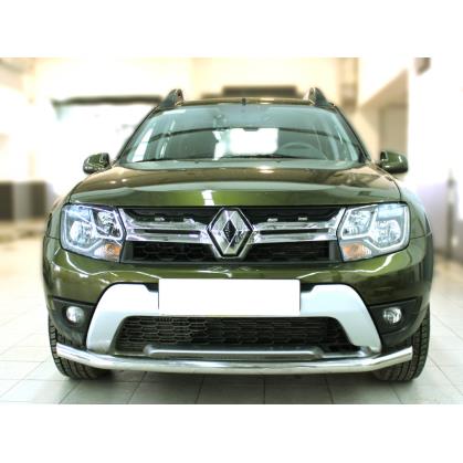 Дуга передняя по низу бампера радиусная одинарная d-60 (RDD17_1)