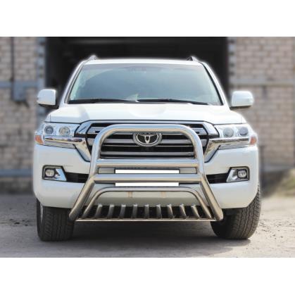 Дуга передняя высокая d-76 (перемычки 60) с доп. защитой картера d-43 (LCN2015_1)