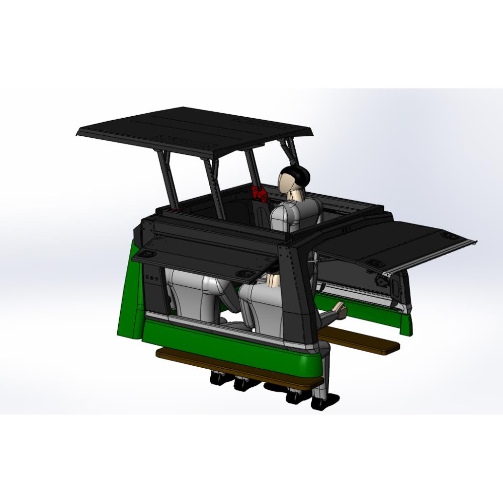 Каркас грузовой многофункциональный - УАЗ Пикап (комплектация 7)