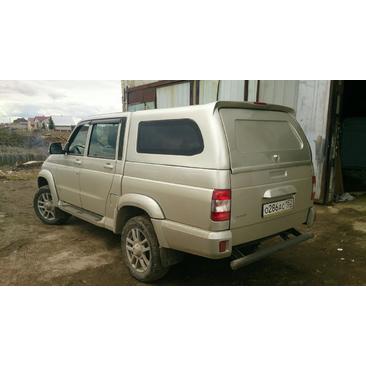 Кунг SKAT 4 со стеклами на УАЗ PickUp