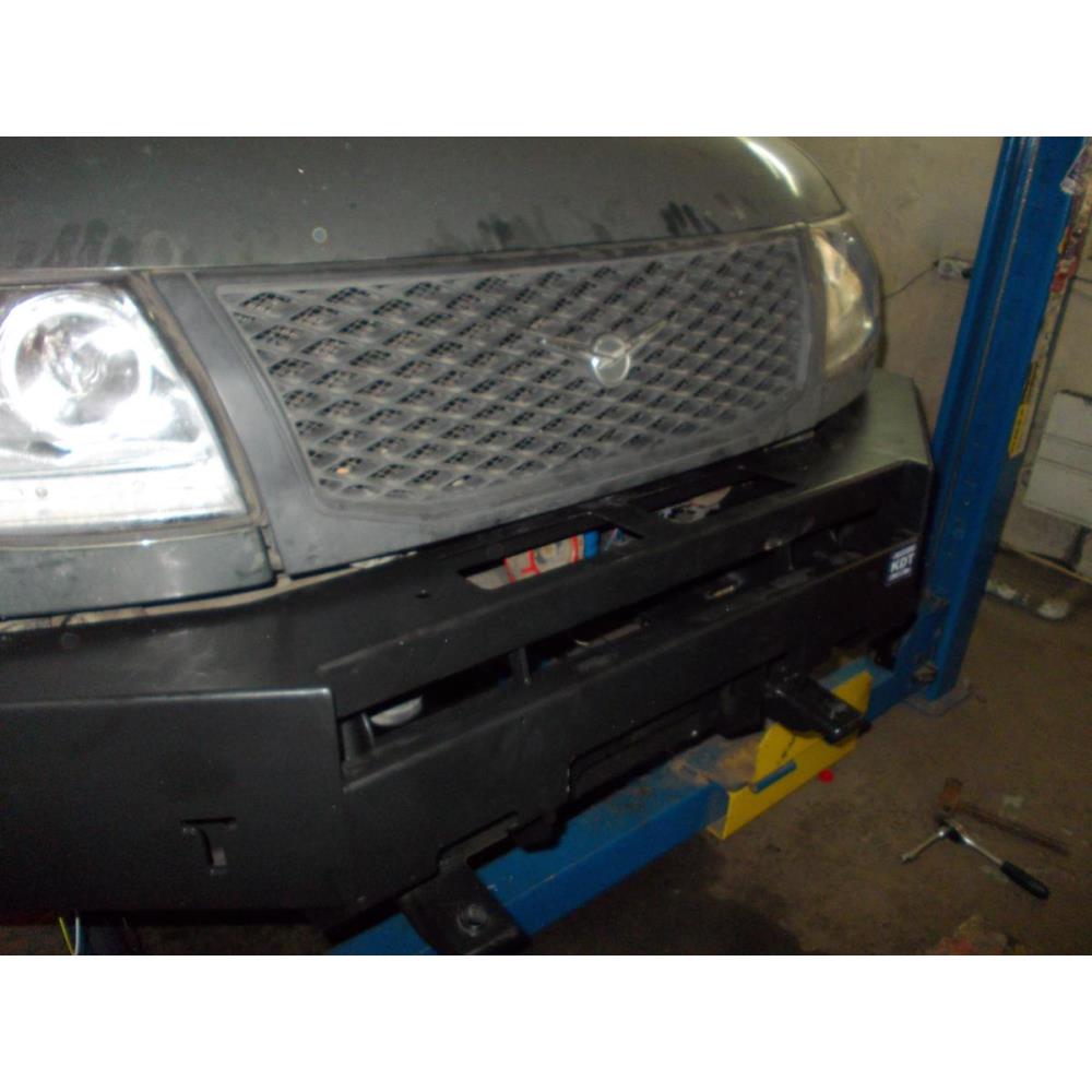 Передний силовой бампер без кенгурина "Спорт" - УАЗ Патриот