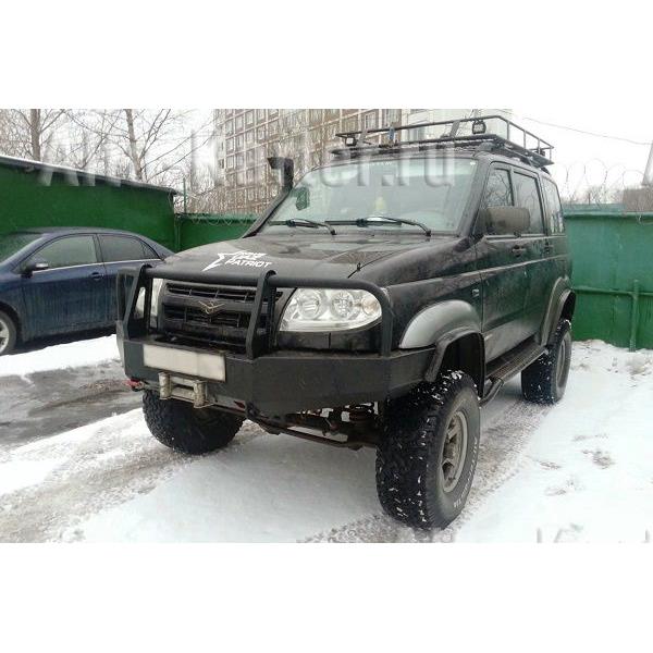 Передний силовой бампер OJ (рестайлинговый Патриот 2014+