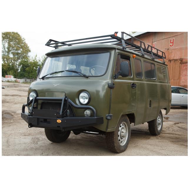 Передний силовой бампер с площадкой под лебёдку