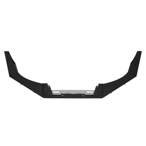 Передний силовой бампер с вертикальной площадкой лебёдки на УАЗ Патриот