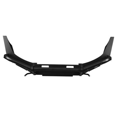 Передний силовой бампер с защитной дугой и вертикальной площадкой лебёдки на рестайлинговый УАЗ «Патриот» 2014