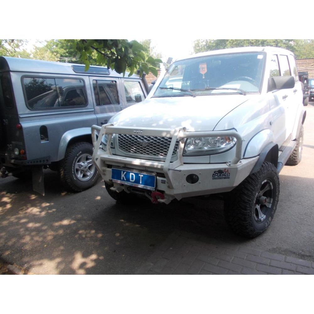 Передний силовой бампер со съемным кенгурином - УАЗ Патриот