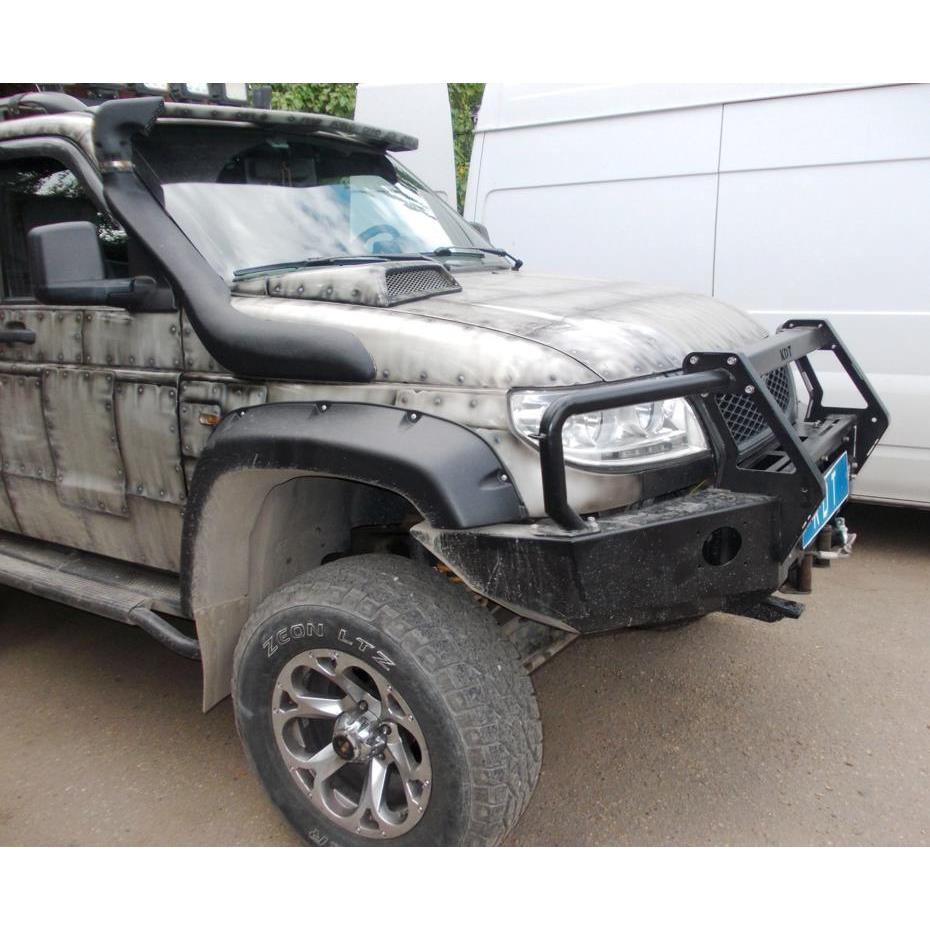 Передний силовой бампер со съемным кенгурином - УАЗ Патриот