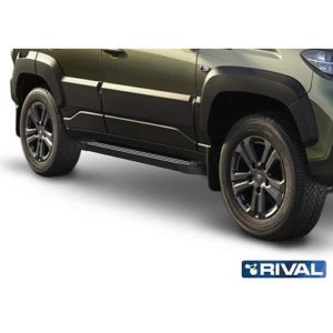 Порог-площадка "Black" F160ALB + комплект крепежа