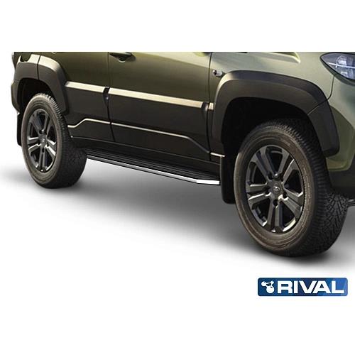 Порог-площадка "Premium" A160ALP + комплект крепежа