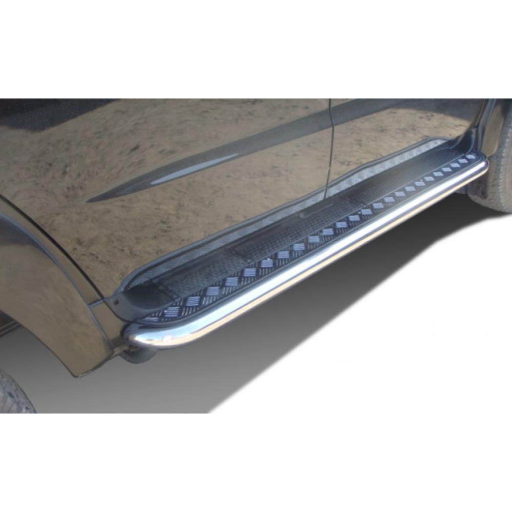 Пороги с накладным листом УАЗ Patriot 2005