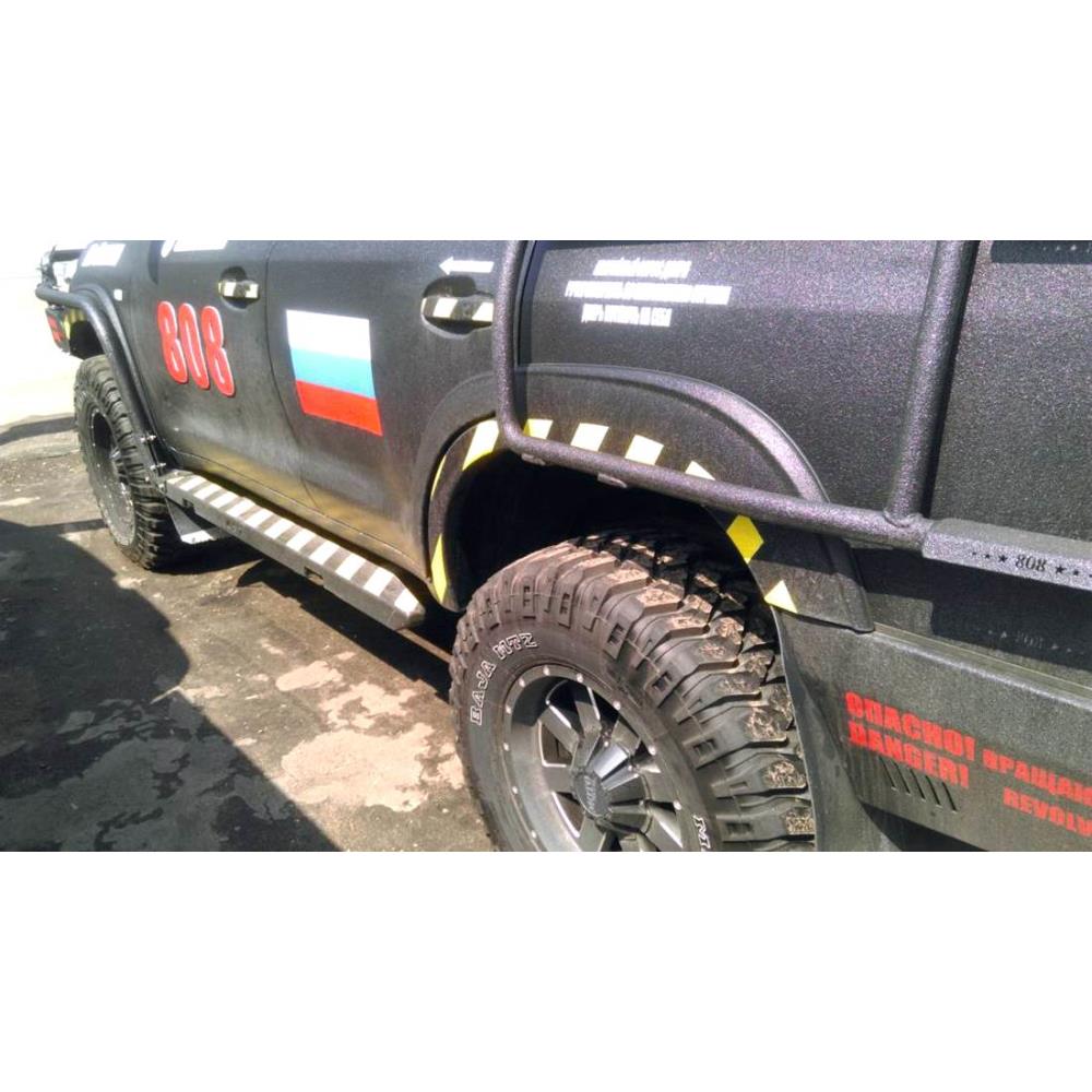 Пороги силовые II поколения - Land Cruiser 200