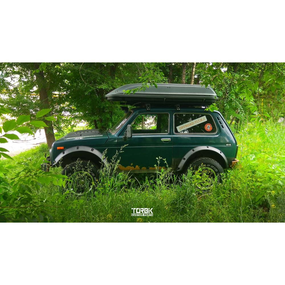 РАСШИРИТЕЛИ АРОК LADA NIVA 4×4 3D (РЕЗАННЫЕ) 100ММ