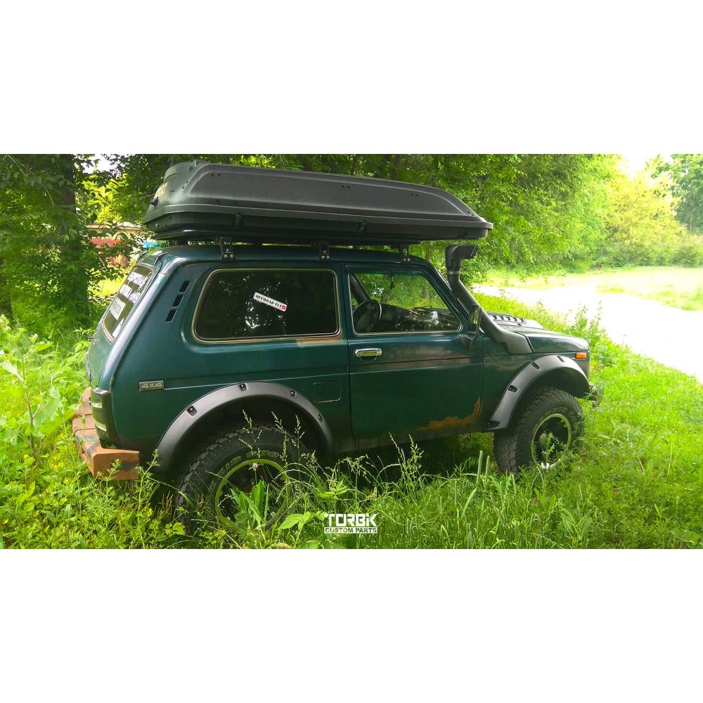 РАСШИРИТЕЛИ АРОК LADA NIVA 4×4 3D (РЕЗАННЫЕ) 100ММ