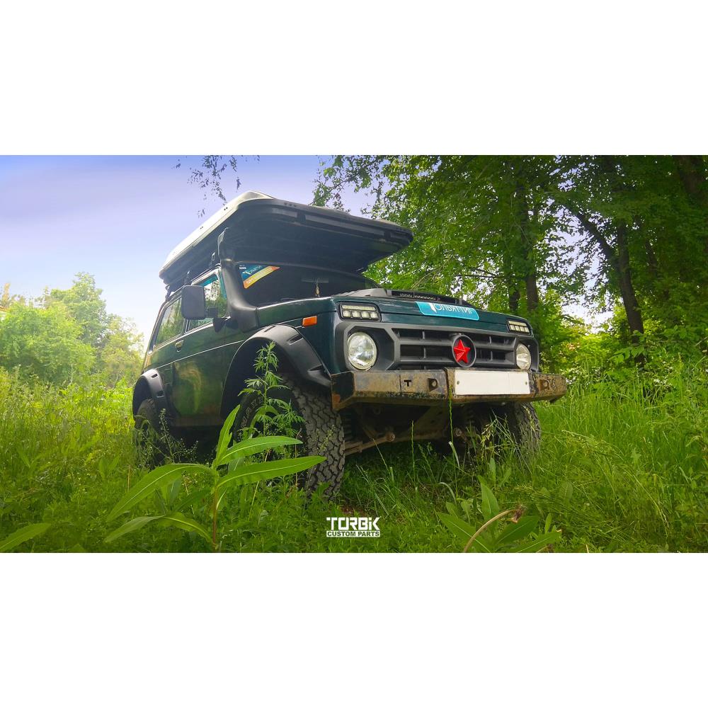 РАСШИРИТЕЛИ АРОК LADA NIVA 4×4 3D (РЕЗАННЫЕ) 100ММ