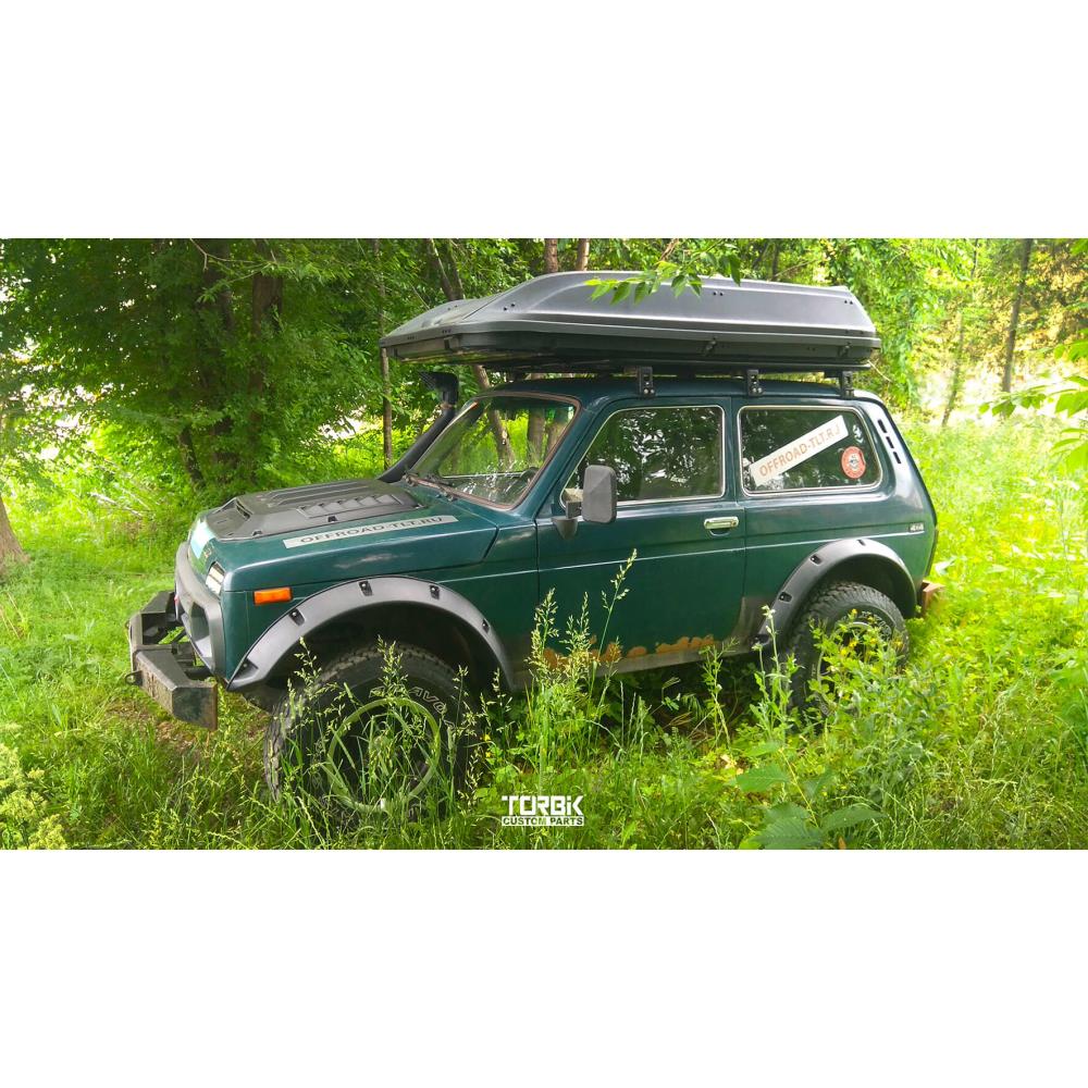 РАСШИРИТЕЛИ АРОК LADA NIVA 4×4 3D (РЕЗАННЫЕ) 100ММ