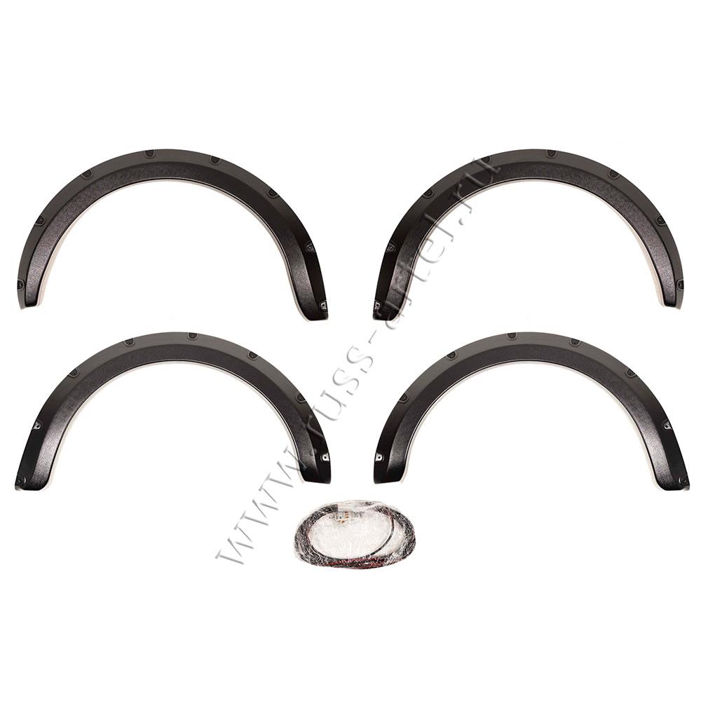 Расширители колесных арок стандарт (вынос 25 мм) шагрень Lada (ВАЗ) Нива