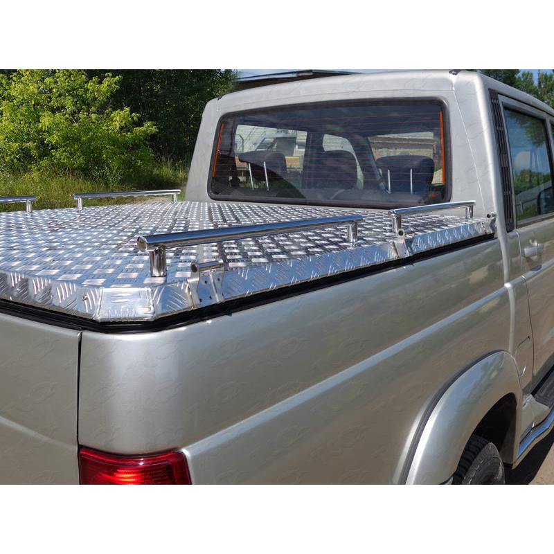 Рейлинг длинный на крышку кузова UAZ Pickup 2015-
