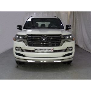 Решетка радиатора 12 мм для TOYOTA Land Cruiser 200 EXCALIBUR 2017-