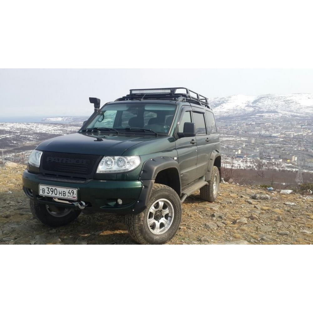 РЕШЁТКА "ЧЁРНЫЙ БРУТ" ДОРЕСТАЙЛ на УАЗ-Патриот до 2015