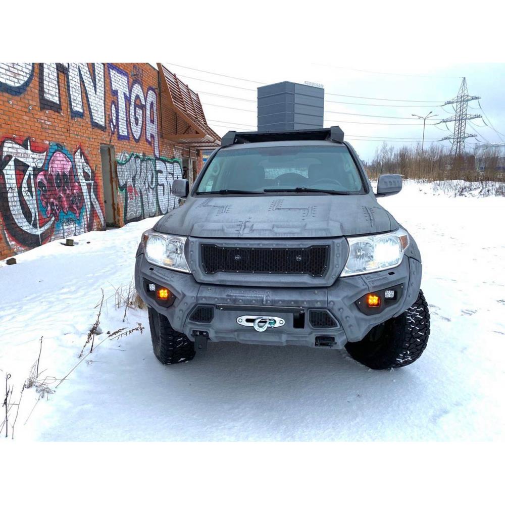 Силовой композитный бампер - Toyota Land Cruiser 200