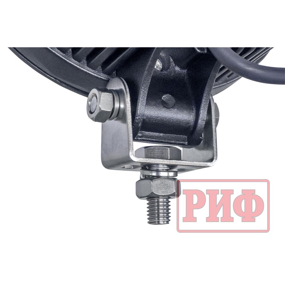 Светодиодная фара дальнего света РИФ 147х152х72 мм 27W LED