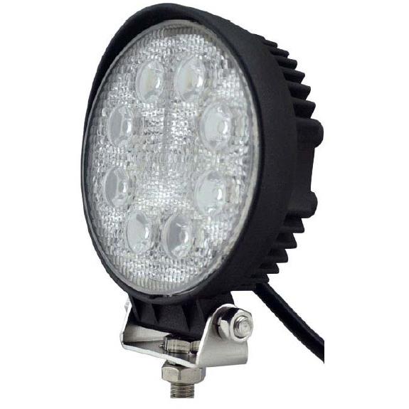 Светодиодная фара водительского света РИФ 116 мм 24W LED