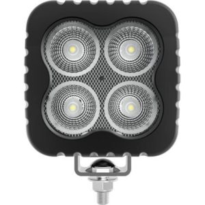 Светодиодная фара водительского света РИФ 127х103х70 мм 80W LED