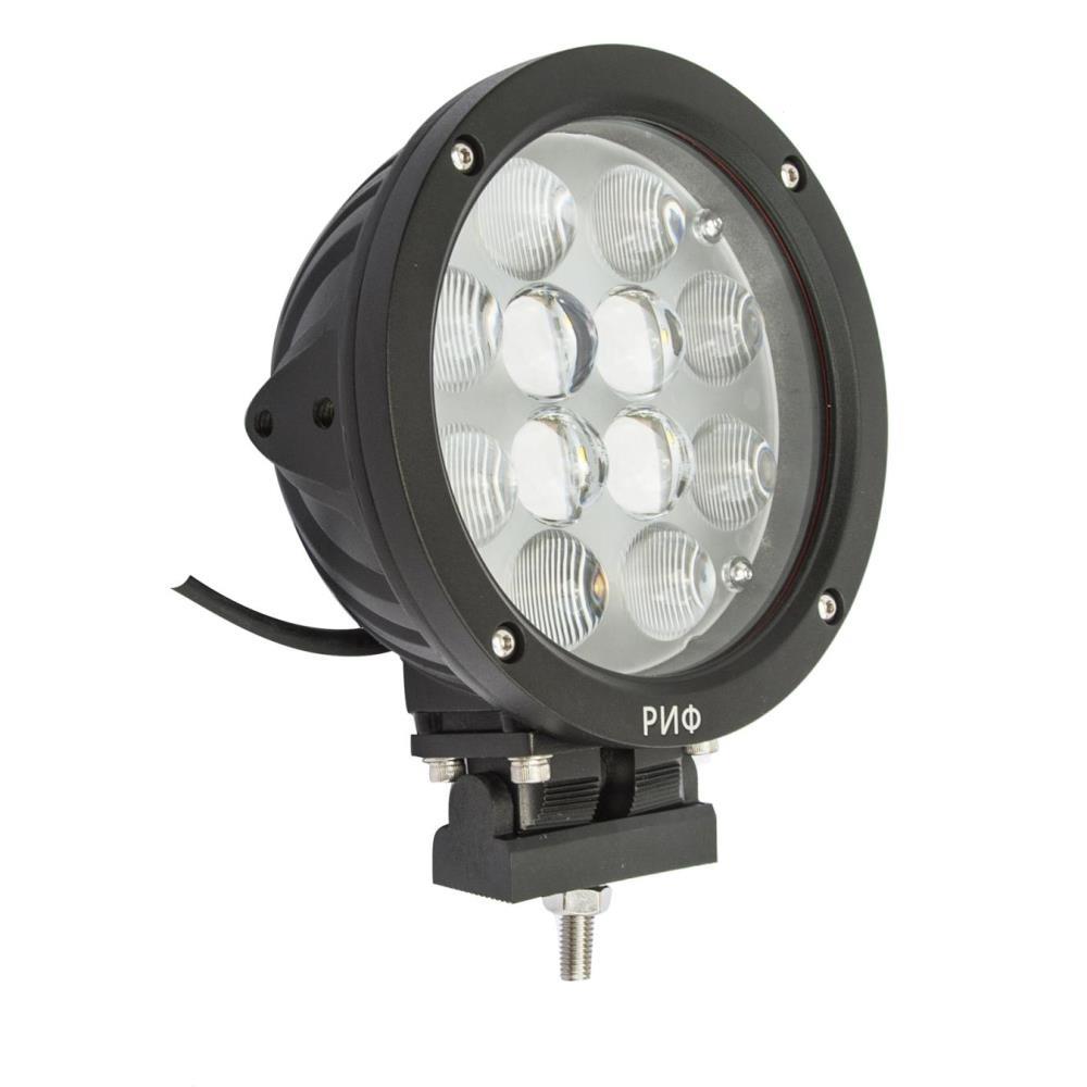 Светодиодная фара водительского света РИФ 180 мм 60W LED