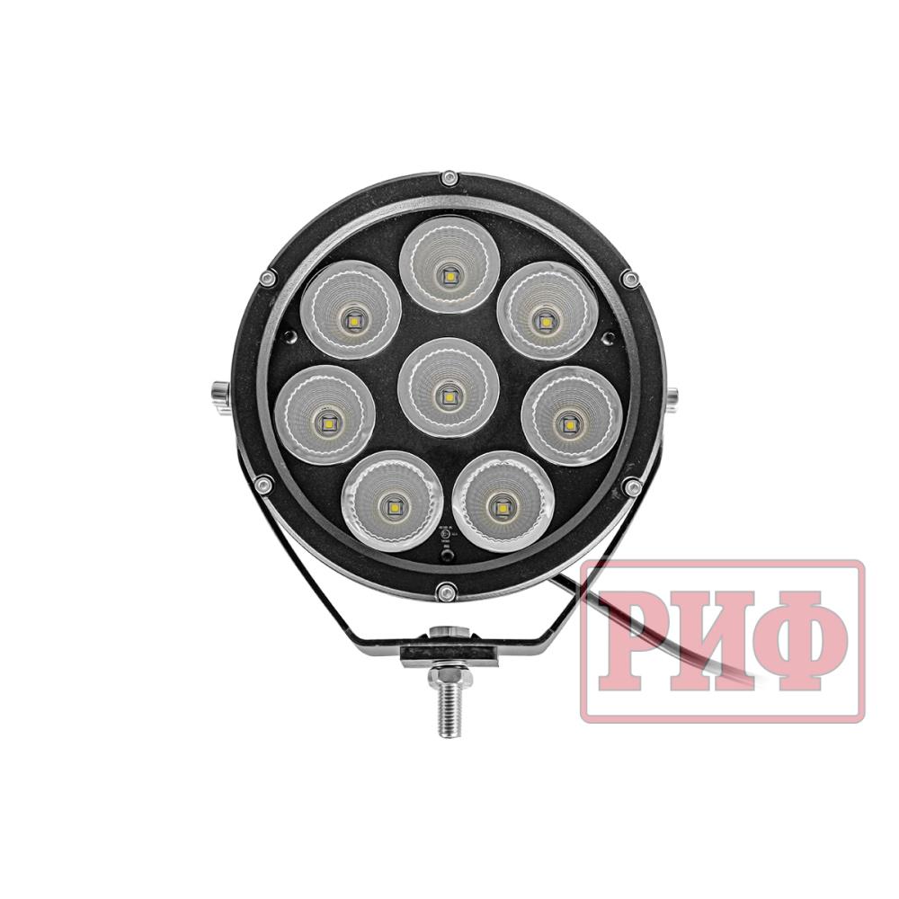 Светодиодная фара водительского света РИФ 180 мм 80W