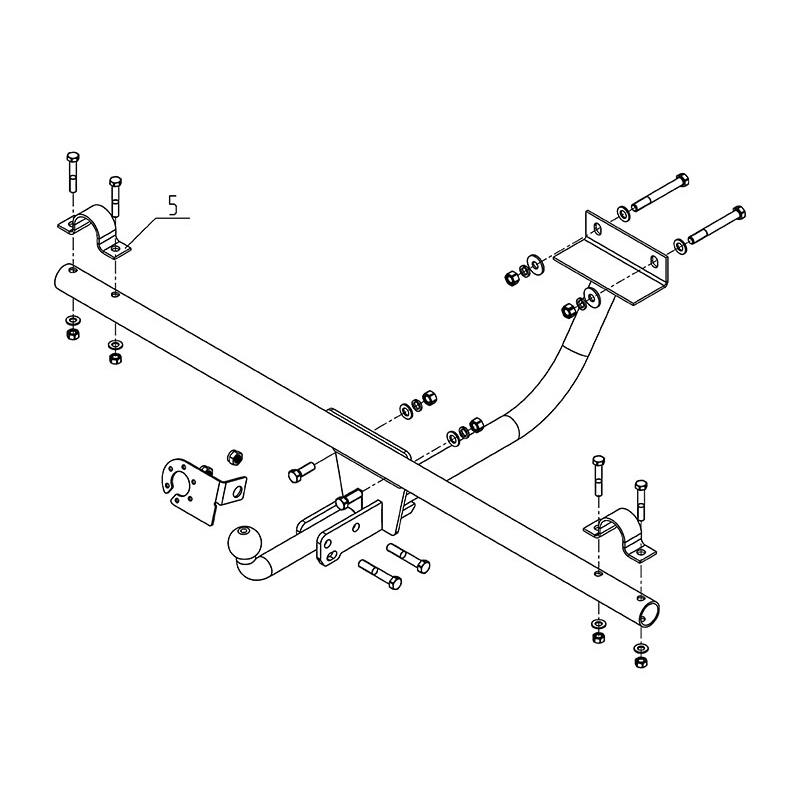 ТСУ ВАЗ LADA 4x4 URBAN (2014-)
