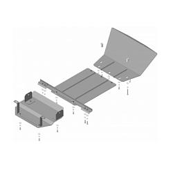 Усиленная Защита картера Двигателя