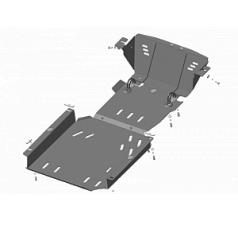 Усиленная Защита картера Двигателя