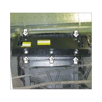 Усиленная Защита Рулевых тяг УАЗ PICKUP