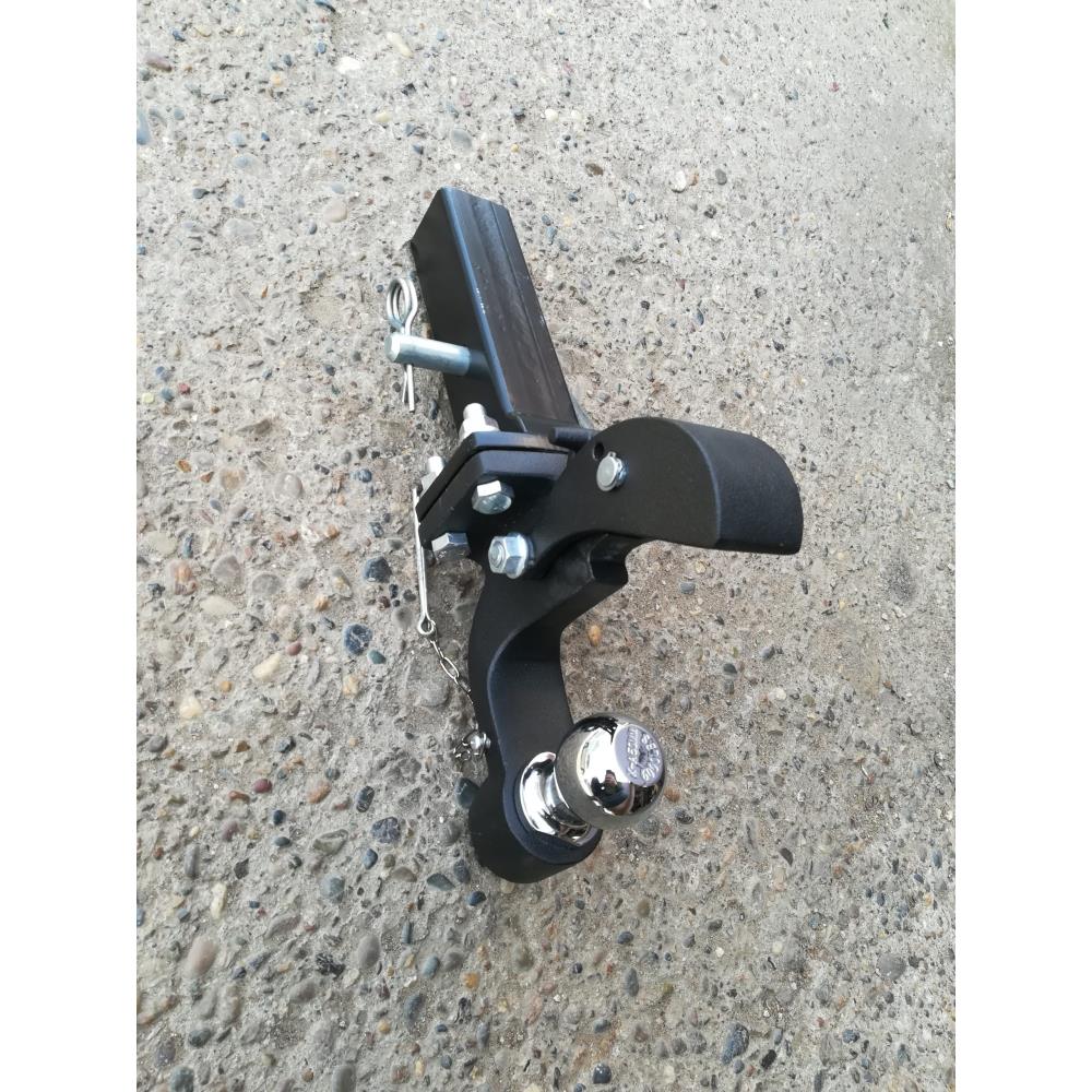 Устройство буксировочное съемное под квадрат 50x50 разборное (шар 50мм) черный