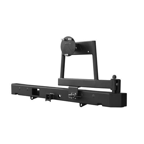 Задний силовой бампер с калиткой под запаску УАЗ Буханка.