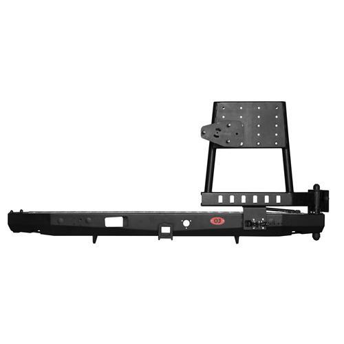 Задний силовой бампер с правой калиткой под запаску УАЗ Буханка