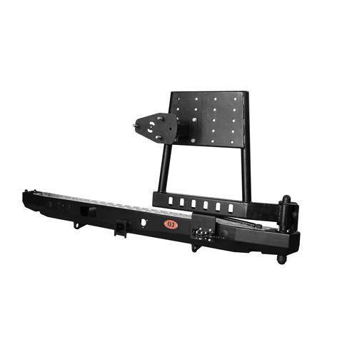 Задний силовой бампер с правой калиткой под запаску УАЗ Буханка