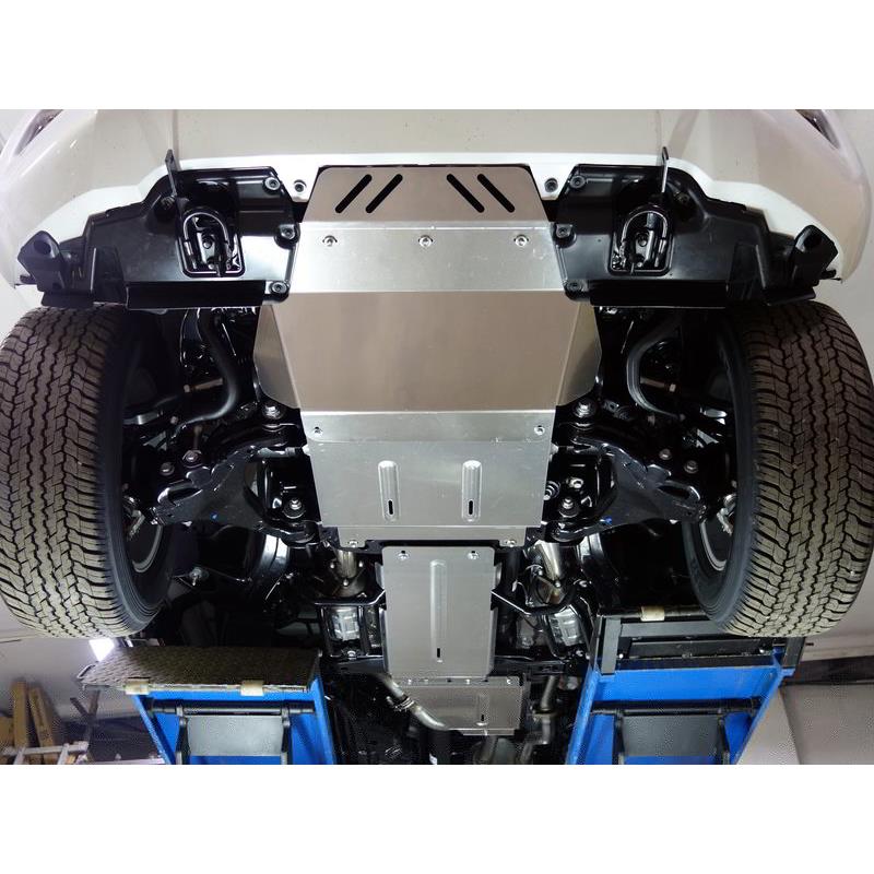 Защита КПП (алюминий) 4мм для Toyota Land Cruiser 200 Excalibur 2017-