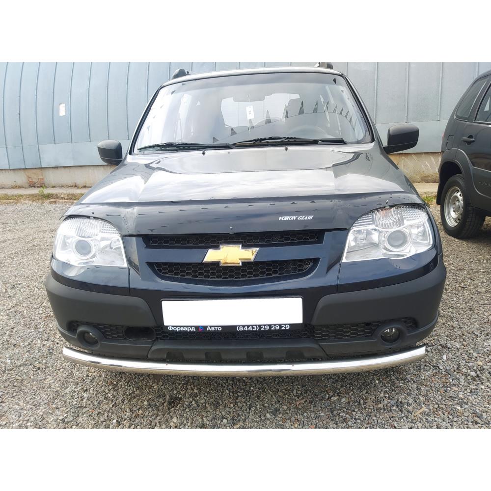 Защита переднего бампера Chevrolet Niva 2010-н.в.