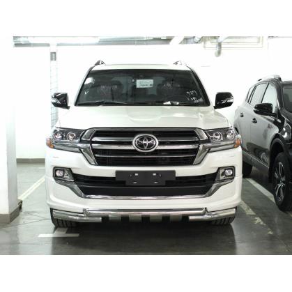 Защита переднего бампера d-76 с доп.накладками (LCN18_1.3EXL)