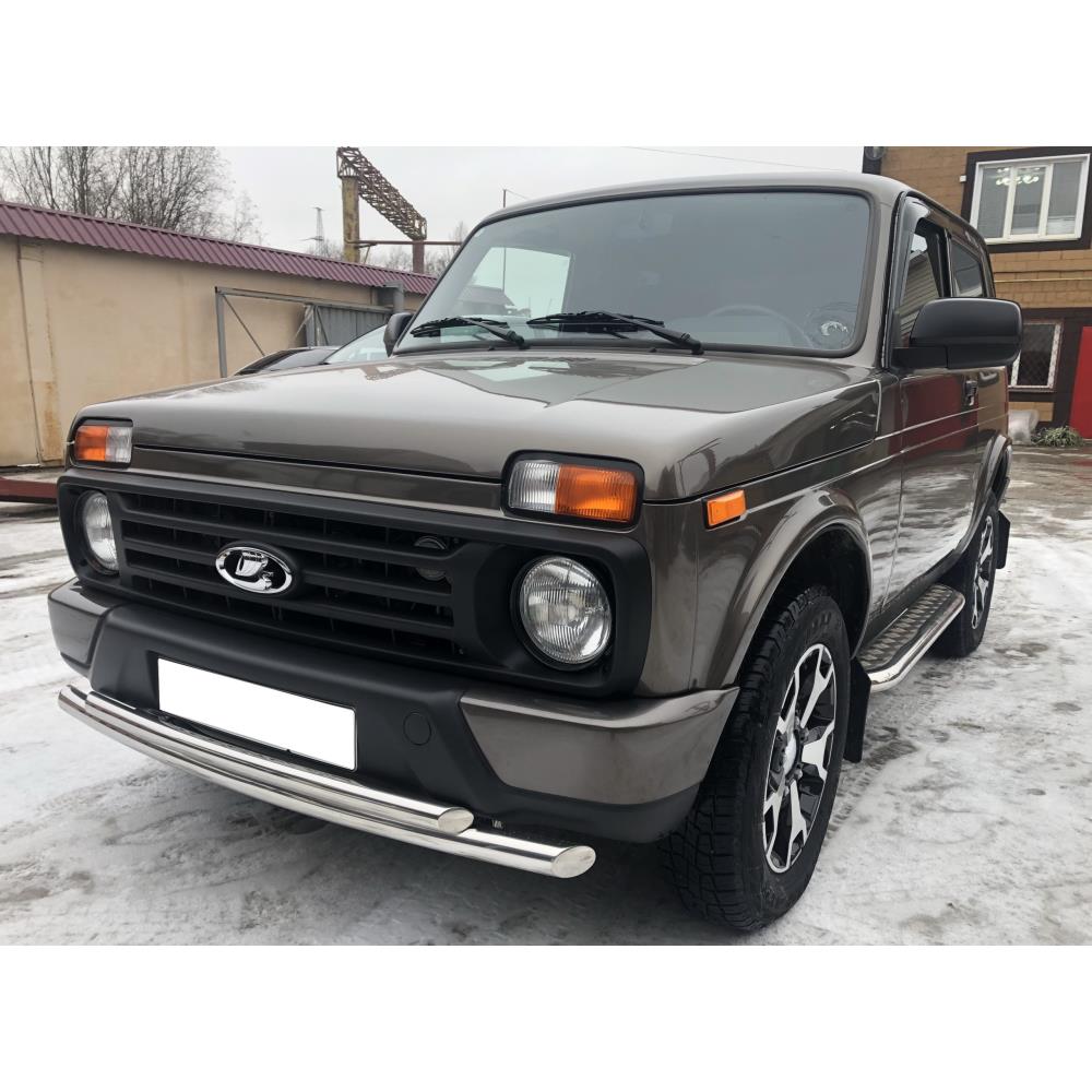 Защита переднего бампера Niva 2121 Urban 2014